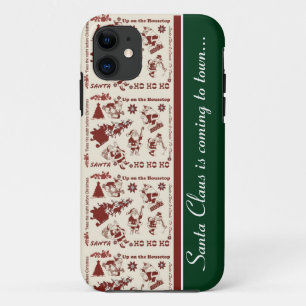サンタホリデーiPhone 5/5S iPhone 11 ケース