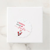 サンタホワイトパーソナライズされたクリスマスプレゼントラベルから フェイバータグ (インサイチュ)