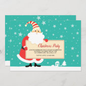 サンタホールディング招待状 招待状 (正面/裏面)