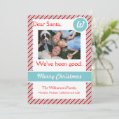 サンタホ親愛リデーフォトカード シーズンカード (スタンド正面)