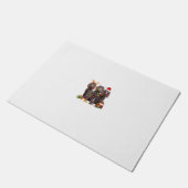 サンタボイキンスパニエル犬ドッグゴージャスなトナディアクリスム ドアマット (アングル)