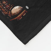 サンタボクシングトナディアクリスマスセーター フリースブランケット (角)