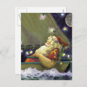 サンタボートハガキ シーズンポストカード (正面/裏面)