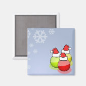 サンタボール マグネット (正面/裏面)