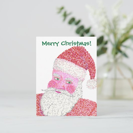 サンタポすてきンティリシムメリークリスマスポストカード シーズンポストカード (スタンド正面)