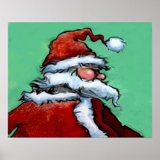 サンタポスター ポスター (正面)