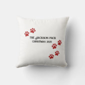 サンタポーズピロー クッション (裏面)