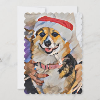 サンタポーズ来は町に行く 招待状