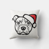 サンタポーズ：アムスタッフドインフェスティバルハット クッション (裏面)