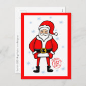 サンタポーズ シーズンポストカード (正面/裏面)