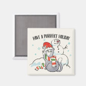 サンタポーズ |親しい休日を過ごす マグネット (正面/裏面)