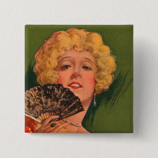 サンタポーラのポーラブランド 缶バッジ (正面)