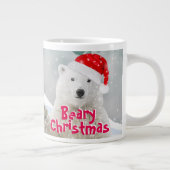 サンタポーラベア |クリスマスジャンボマグカップ ジャンボコーヒーマグカップ (右)