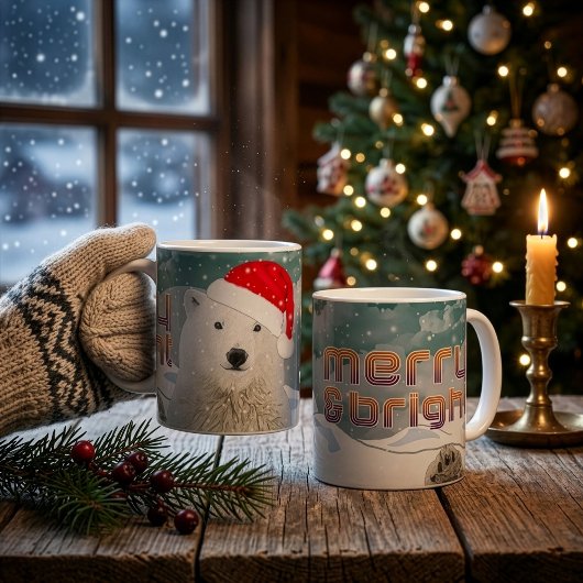 サンタポーラーベア | ビアリークリスマスマグ マグカップ
