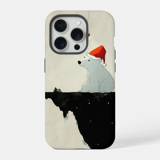サンタポーラーベア iPhoneケース (裏面)