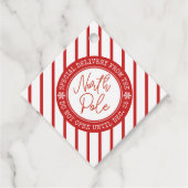 サンタポールクリスマスからの特別な配達 フェイバータグ (正面)