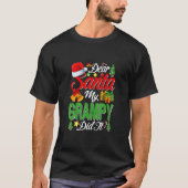 サンタマイ親愛グラピーそれがクリスマスクリスマス家族 Tシャツ (正面)