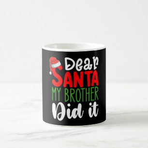 サンタマイ親愛ブラザー家族のクリスマスにやった コーヒーマグカップ