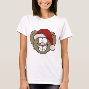 サンタマウスTシャツ Tシャツ