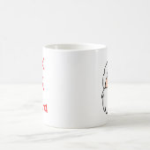 サンタマグカップ用ミルク コーヒーマグカップ (中央)