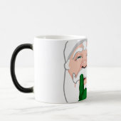 サンタマグコーヒーカップフェスティバルクリスマスサンタカップ モーフィングマグカップ (左)