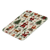 サンタマグネット マグネット (左側)