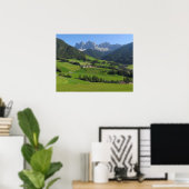 サンタマダレーナドロミテス ポスター (ホームオフィス)