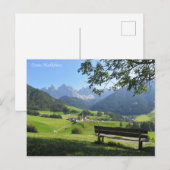 サンタマダレーナドロミテス ポストカード (正面/裏面)