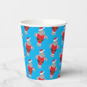 サンタマナティークリスマスホリデー 紙コップ (左)