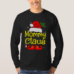 サンタママ クリスマスパジャマ ファミリーマッチング クリスマス Tシャツ