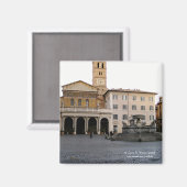 サンタマリアイントラステヴェレ マグネット (正面/裏面)