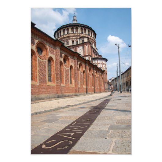 サンタマリアサイクリスト フォトプリント            (正面)