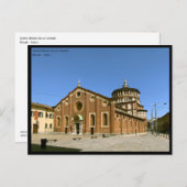 サンタマリアデッレグラジー教会 – ミラノ ポストカード (正面/裏面)