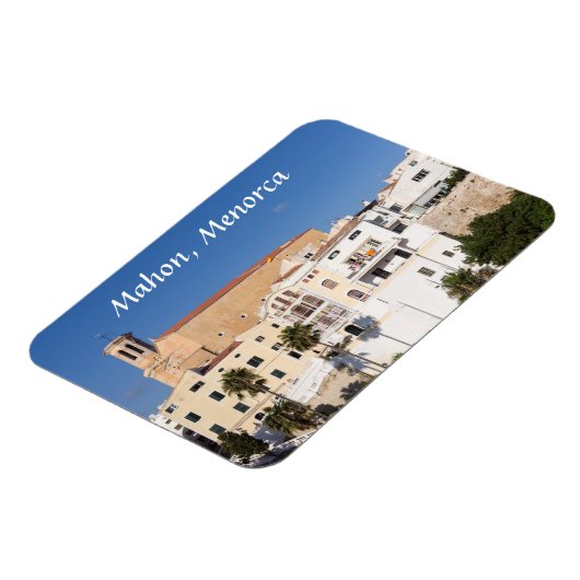 サンタマリア教会 - マオン、メノルカ島、スペイン マグネット (左側)