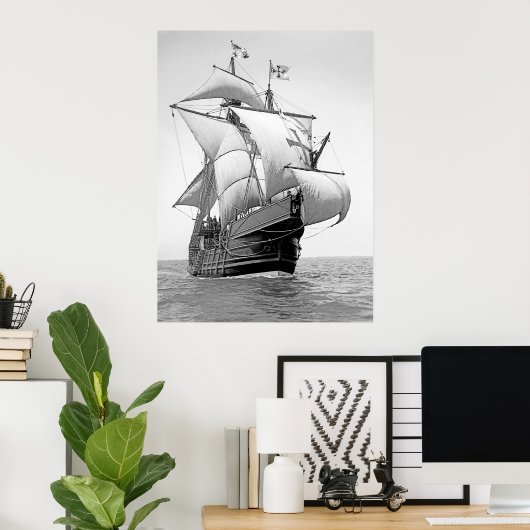 サンタマリア ポスター (ホームオフィス)