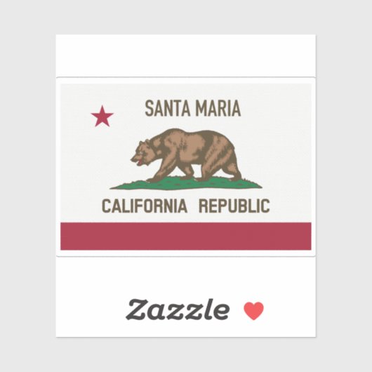 サンタマリアCA シール (シート)