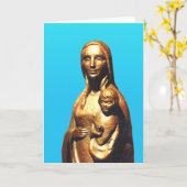 サンタマリアdel Lauro カード (黄色い花)