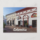 サンタマルタコロンビアの通り ポストカード (正面)