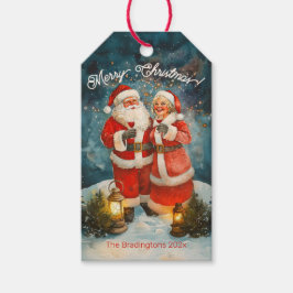 サンタミセス・クロース・メリー・クリスマス ギフトタグ