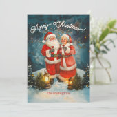 サンタミセス・クロース・メリー・クリスマス シーズンカード (スタンド正面)