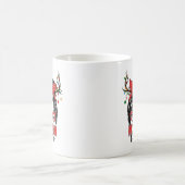 サンタミマクロースメッシーバンウィンクアイクリスマスオーナ コーヒーマグカップ (中央)