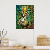 サンタミュエルテタロットザワールド ポスター (キッチン)