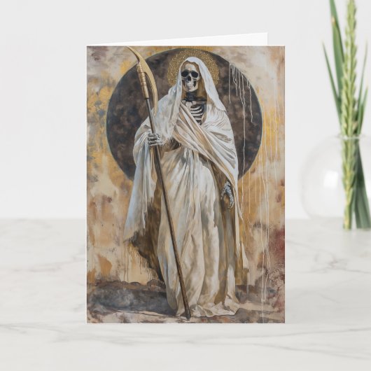 サンタミュエルテディバイン指導と保護祈りの言葉 カード (正面)