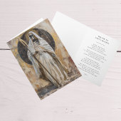 サンタミュエルテディバイン指導と保護祈りの言葉 カード