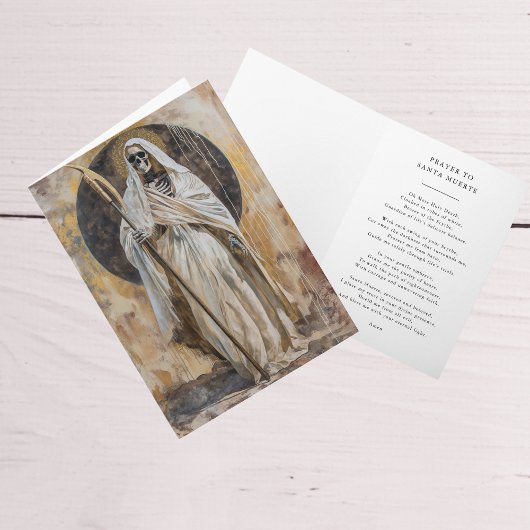 サンタミュエルテディバイン指導と保護祈りの言葉 カード