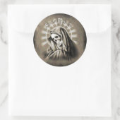 サンタミュエルテブラックアンドグレー ラウンドシール (バッグ)