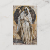 サンタミュエルテ後見・保護祈りの言葉カード 名刺 (正面)