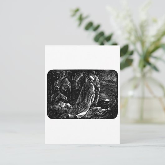 サンタムエルテ(メキシコの死神) シーズンポストカード (スタンド正面)