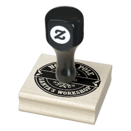 サンタメイルクリスマスギフトスタンプ ラバースタンプ