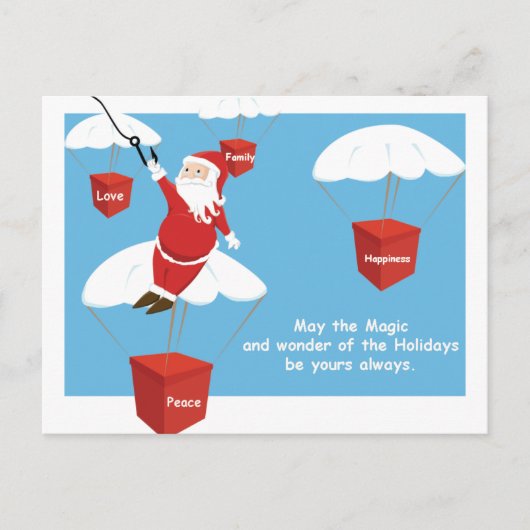 サンタメッセージ シーズンポストカード (正面)